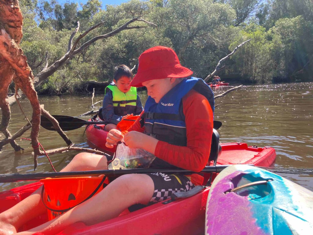 School Holiday paddling program perth western australia