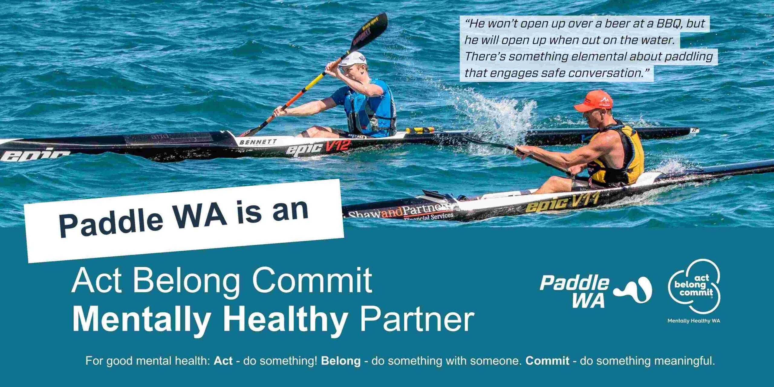 Paddle Partnership for Mental Health.
