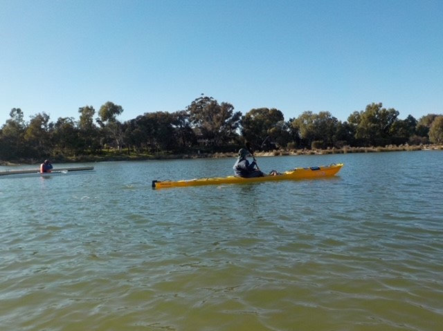 Champion Lakes Paddle Club paddler